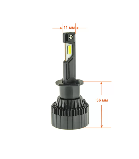 Світлодіодні лампи Decker LED PL-07 6K H1 (пара) (113101) - изображение 2