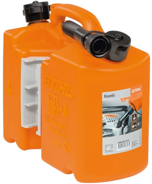 Kanister na paliwo i olej Stihl Kombi Profi 5/3 l Orange (00008810113) - obraz 1