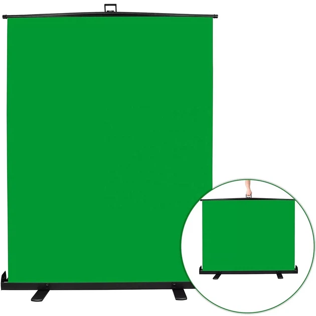Система раскладного фона - фон раскладной Фон хромакей GreenBean Chromakey Screen 1.5 х 2.0 м - Фото 5 Система раскладного фона - фон раскладной Фон хромакей GreenBean Chromakey Screen 1.5 х 2.0 м - изображение 5