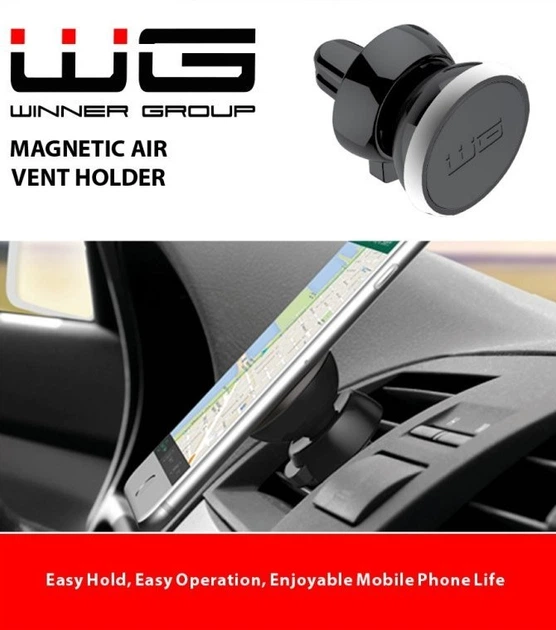Uchwyt samochodowy do telefonu Winner Group WG20 Black (8591194083686) - obraz 3