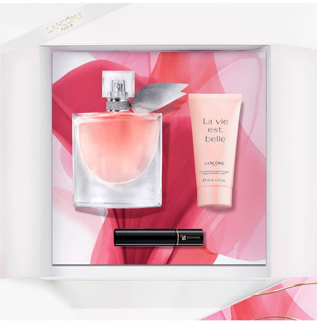 Zestaw damski Lancome La Vie Est Belle Woda perfumowana 50 ml + Balsam do ciała 50 ml + Tusz do rzęs 2 ml (3614274179491) - obraz 2