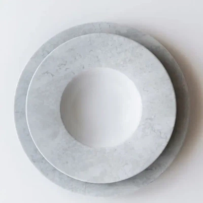 Тарелка G.Benedikt Essklasse для пасти 27 см 400 мл Gray Harmony (ESS1927-TM011) - изображение 2