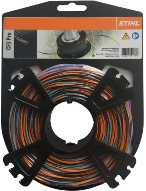 Żyłka tnąca kwadratowa (w rolkach) Stihl Carbon CF3 Pro 3 mm x 45 m (00009304305) - obraz 1