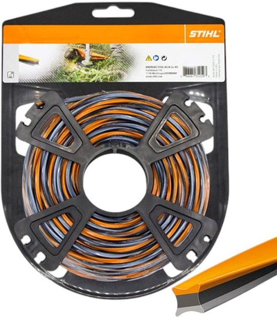 Żyłka tnąca kwadratowa (w rolkach) Stihl Carbon CF3 Pro 3 mm x 45 m (00009304305) - obraz 2