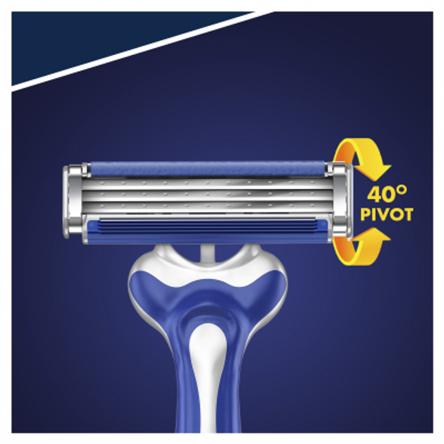 Бритва Gillette Blue 3 Comfort одноразова 8 шт. (7702018604319) - зображення 2