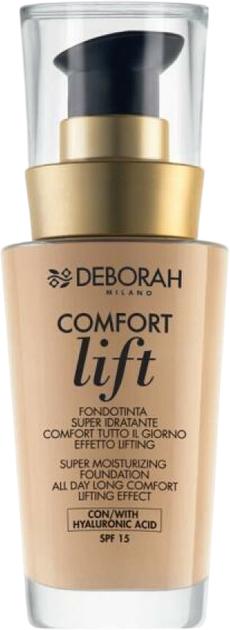 Тональний крем для обличчя Deborah Comfort Lift SPF 15 07 Vanilla 30 мл (8009518123142) - зображення 1