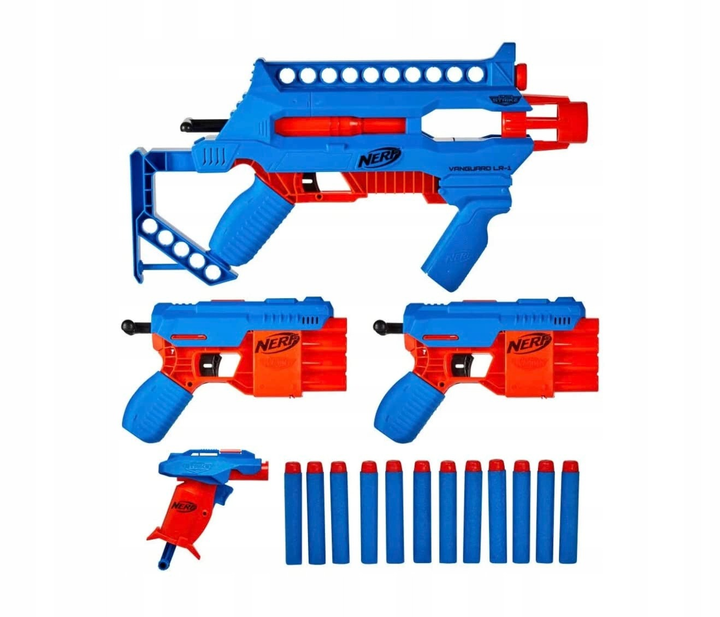 Blaster Hasbro Nerf Alpha Strike Infantry pack niebieski (5010993727421) - obraz 2