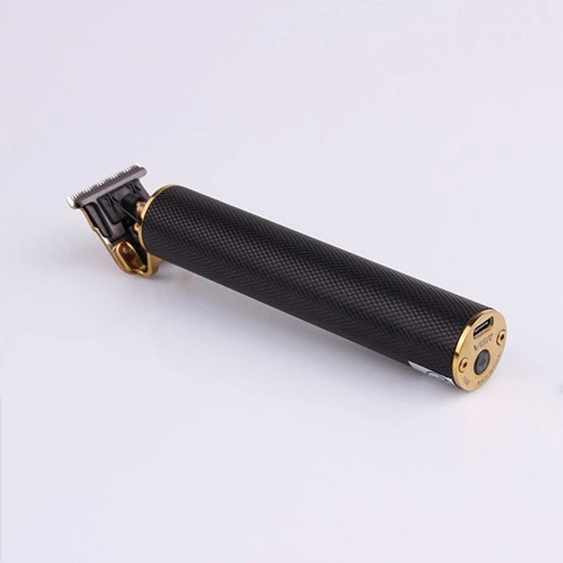 Професійна машинка тример для стрижки волосся для бороди VGR V-058 Pro Black + 4 Насадки - зображення 5