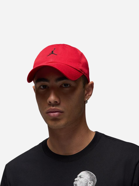 Кепка Nike U J Club Cap Us Cb Wsh Jm HQ1963-687 S-M Червона (0197600969025)
