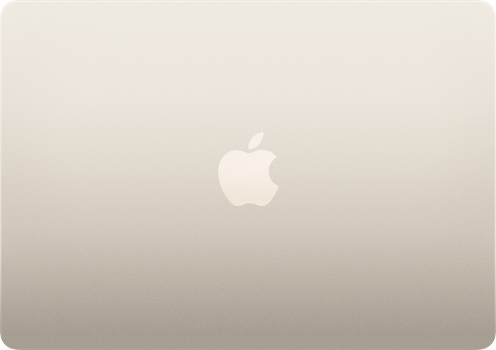 Laptop Apple MacBook Air 13.6" M3 16/256GB 2024 (MC8J4D/A) Starlight - obraz 4