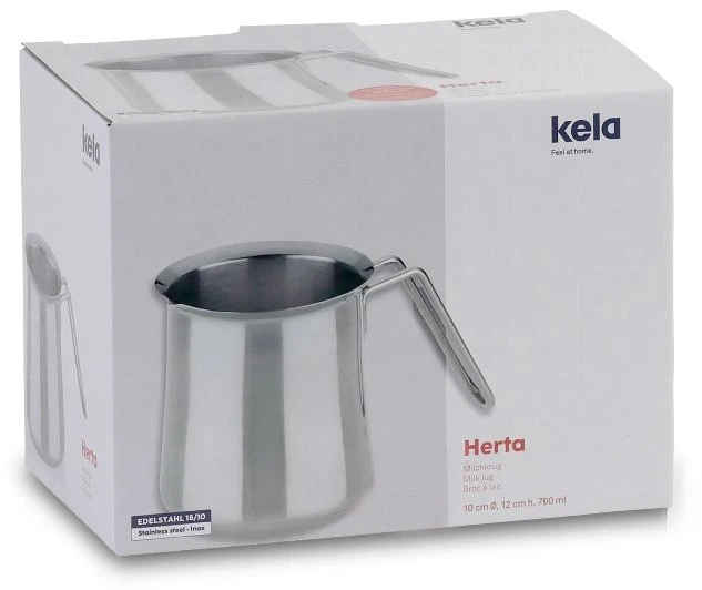 Молочник Kela Herta сталевий (10901) 700 мл (4025457109010) - зображення 8