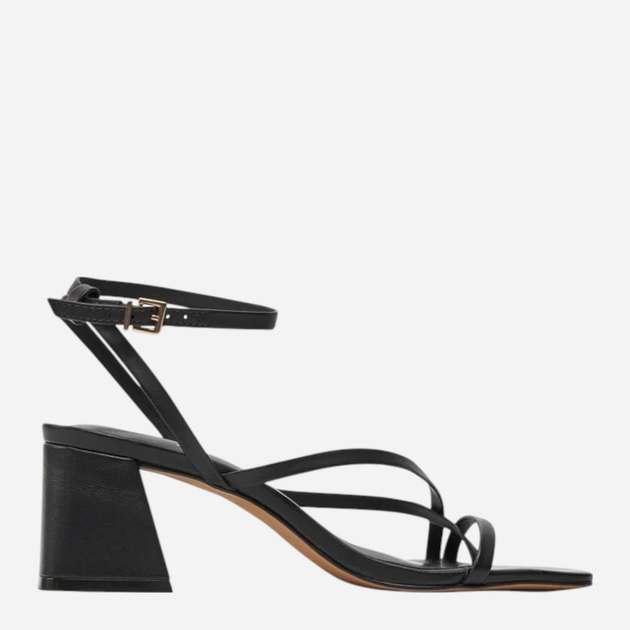 Sandały damskie na słupku ALDO 13655410-001 37.5 (7US) 23.8 cm Czarne (57005589917) - obraz 1