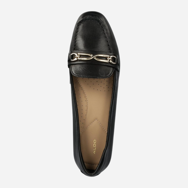 Жіночі мокасини зі шкіри ALDO 13669242-001 36 (6US) 23 см Чорні (57005691054) - зображення 4