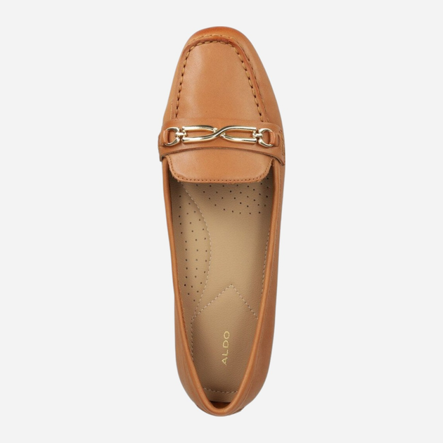 Жіночі мокасини зі шкіри ALDO 13669319-210 41 (10US) 26.4 см Коричневі (57005695809) - зображення 4