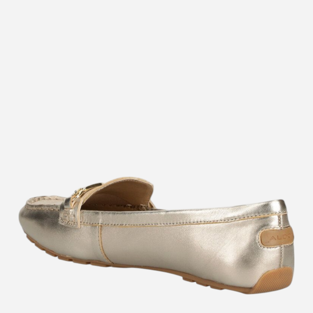 Жіночі мокасини зі шкіри ALDO 13669324-044 41 (10US) 26.4 см Сріблясті (57005696707) - зображення 3