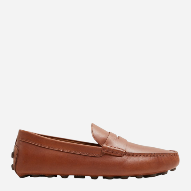 Mokasyny męskie skórzane ALDO 13713061-220 43.5 (10.5US) 27.5 cm Brązowe (58822381999) - obraz 1