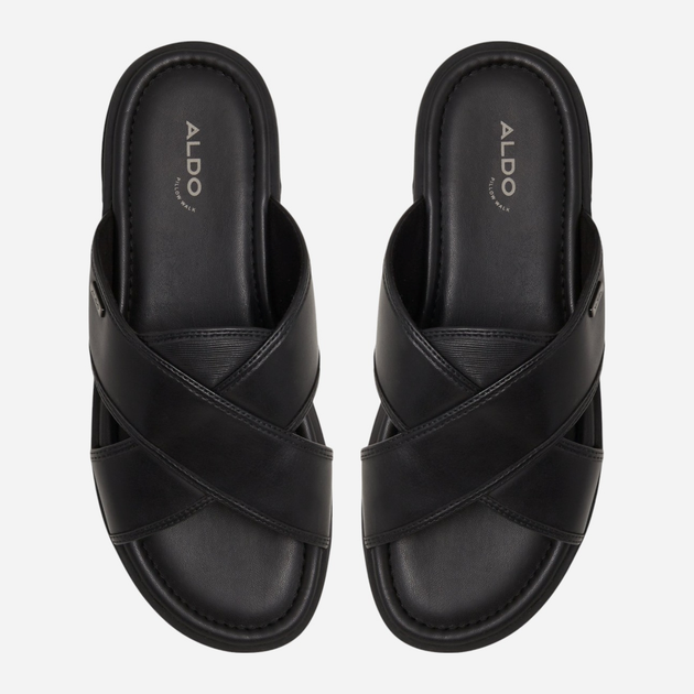 Чоловічі шльопанці ALDO 13737417-001 41 (8US) 25.5 см Чорні (58822825837) - зображення 5