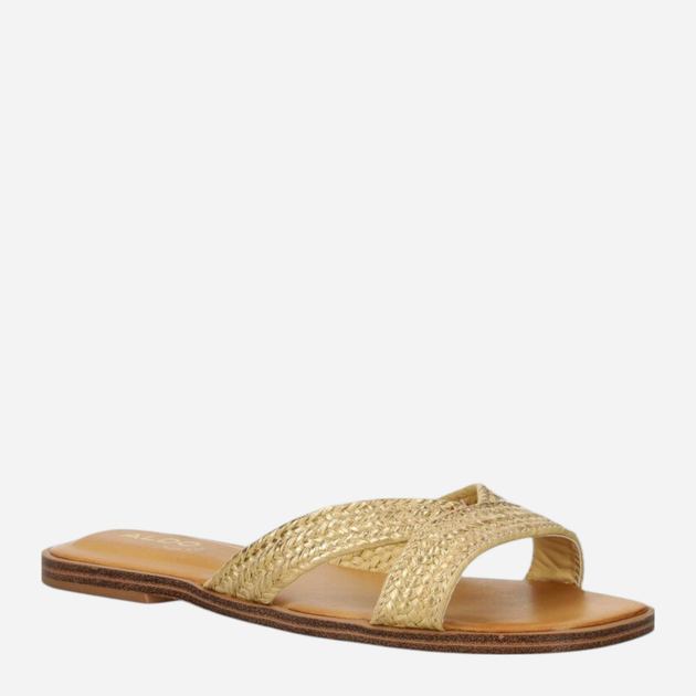 Klapki damskie eleganskie ALDO 13740382-711 36 (6US) 23 cm Złote (58822868063) - obraz 2