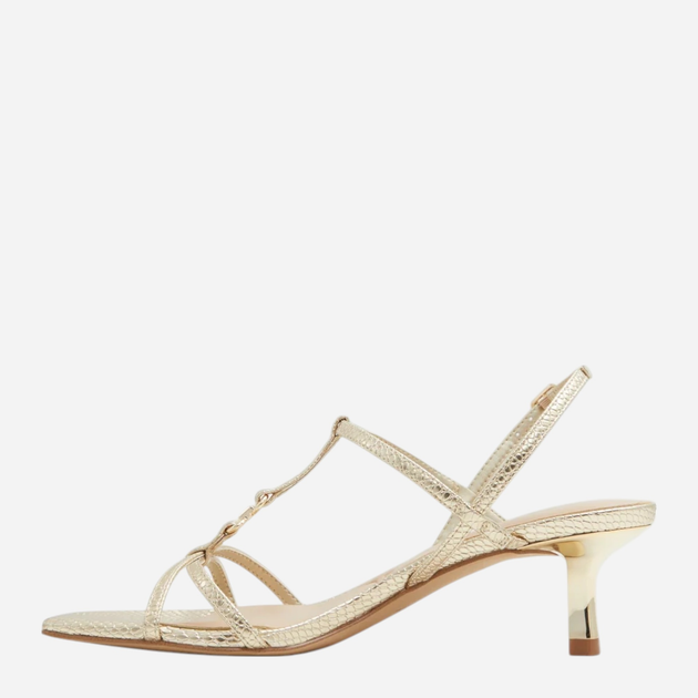 Sandały damskie na niskim obcasie ALDO 13740408-711 39 (8.5US) 25.1 cm Złote (58822873890) - obraz 3