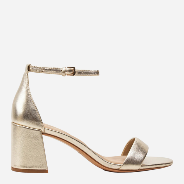 Sandały damskie na słupku z zakrytą piętą ALDO 13741557-741 37 (6.5US) 23.4 cm Złote (58822879694) - obraz 1