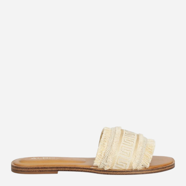 Klapki damskie ALDO 13744812-711 38.5 (8US) 24.7 cm Złote (58822887521) - obraz 1