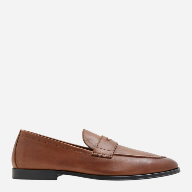 Loafersy męskie skórzane ALDO 13749093-220 45 (12US) 29.5 cm Brązowe (60207028610) - obraz 1