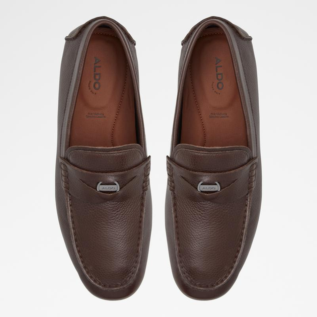 Чоловічі мокасини ALDO 13750484-201 44 (11US) 27.9 см Темно-коричневі (60207058495) - зображення 5