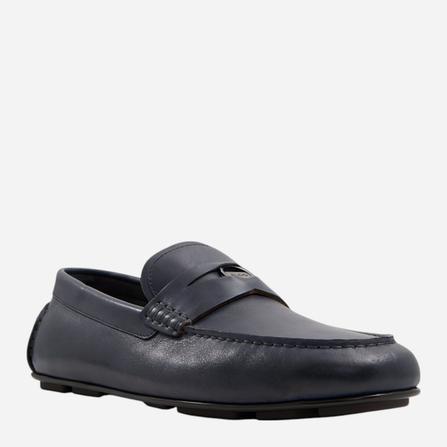 Mokasyny męskie skórzane ALDO 13750487-410 42.5 (9.5US) 26.7 cm Granatowe (60207059508) - obraz 2
