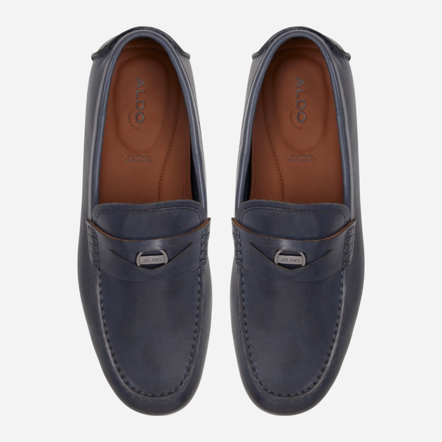 Чоловічі мокасини ALDO 13750487-410 43.5 (10.5US) 27.5 см Темно-сині (60207059546) - зображення 5