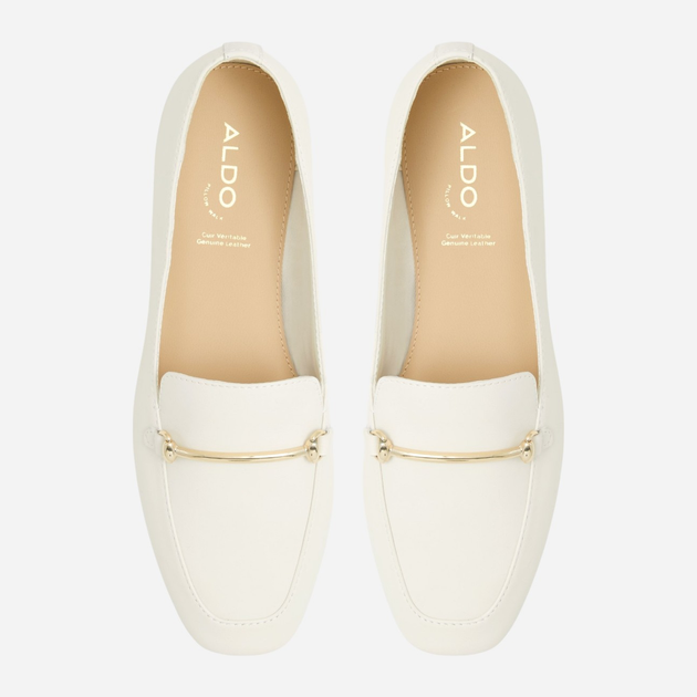 Жіночі сліпери зі шкіри ALDO 13773282-115 39 (8.5US) 25.1 см Білі (60207430567) - зображення 5