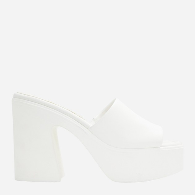 Klapki mule damskie na obcasie Call It Spring 13377814-100 41 (10US) 26.4 cm Białe (628155606887) - obraz 1