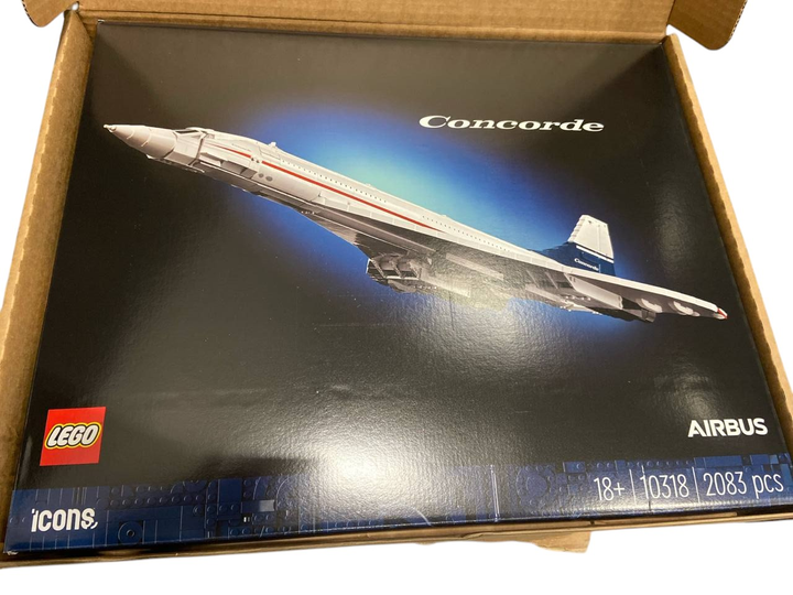 Конструктор LEGO Icons Concorde літак 2083 деталі (10318) (955555907898884) - Уцінка - зображення 2