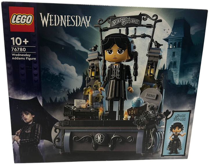 Zestaw klockow LEGO Wednesday: Figurka Wednesday Addams 702 elementy (76780) (955555908121682) - Outlet - obraz 2