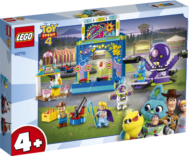 Конструктор LEGO Juniors Toy Story 4 Парк атракціонів Базза та Вуді 230 деталей (10770) - зображення 1