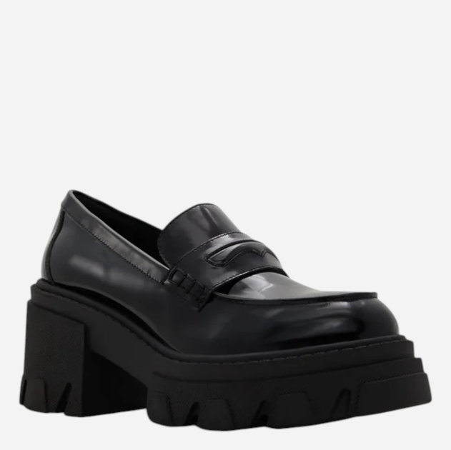 Loafersy damskie skórzane na grubej podeszwie ALDO 13621136-001 39 (8.5US) 25.1 cm Czarne (57005074512) - obraz 2