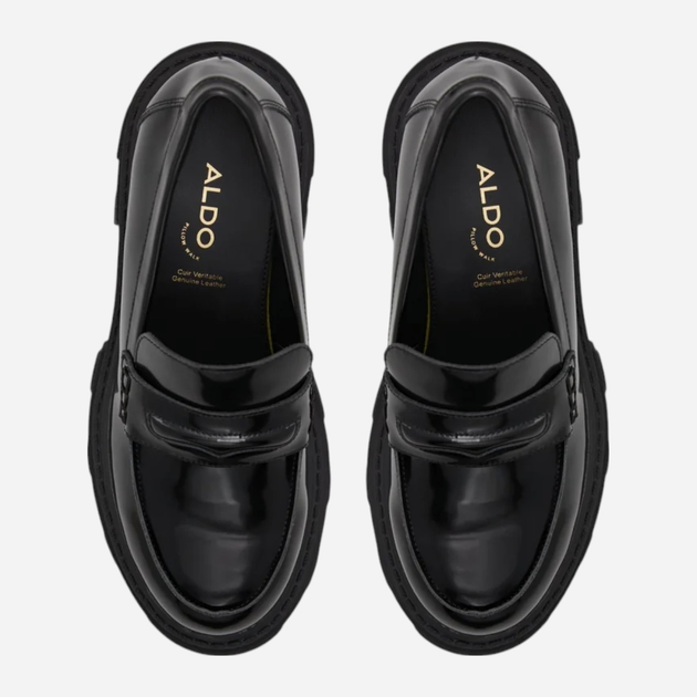 Жіночі лофери зі шкіри ALDO 13621136-001 41 (10US) 26.4 см Чорні (57005074550) - зображення 4
