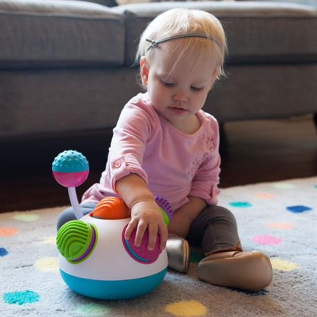 Брязкальце-куля Fat Brain Toys Klickity Сенсорна лабораторія (811802021656) - зображення 4