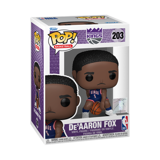Фігурка Funko Pop! De'Aaron Fox (2024 City Edition Uniform) - Фото 2 Фігурка Funko Pop! De'Aaron Fox (2024 City Edition Uniform) - изображение 2