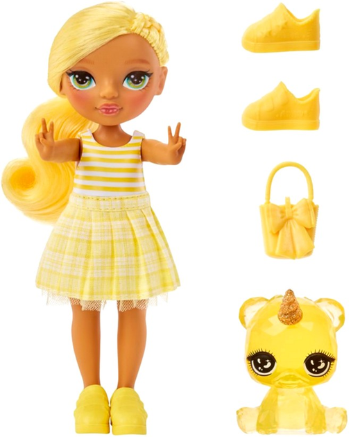 Лялька модна Rainbow High Littles Daisy Madison жовта 15 см (35051531227) - зображення 5