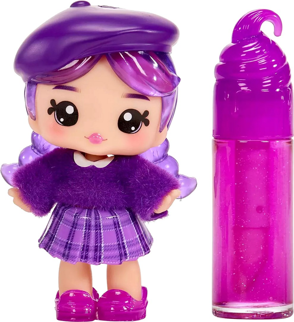 Lalka Mga Hit Yummiland Lipgloss Greta Grape zapachowa 120773 120872 Fioletowa (35051120773) - obraz 4