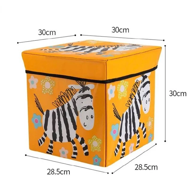 Коробка складна для зберігання речей 30*30*30 см жовтий WW01369 - зображення 2