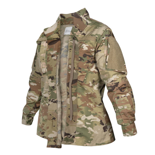 Жіночий кітель US Army Combat Uniform Female Coat 50/50 NYCO Scorpion W2 OCP Камуфляж 39 R 2000000181240 - зображення 2