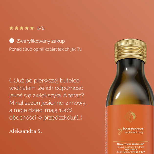 Suplement diety MyBestPharm My Best Protect 250 ml Ziołowo-waniliowy aromat (5904824651613) - obraz 4