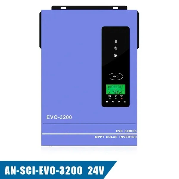 Гибридный инвертор Anern AN-SCI-EVO-3200 (WI-FI), 24 В, 3000 Вт (бесперебойник, UPS, ИБП) - изображение 4