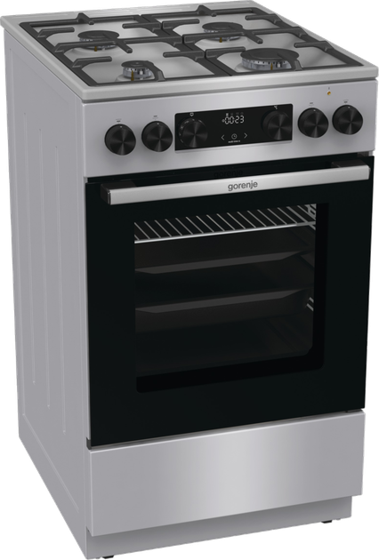 Комбінована плита Gorenje GKS5C70HXF (6996882) - Фото 2 Комбінована плита Gorenje GKS5C70HXF (6996882) - зображення 2