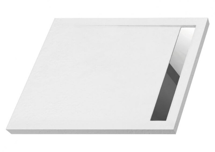 Душовий піддон Polimat WEST NEW гладкий 120 x 100 х 5/1,5 см - зображення 2
