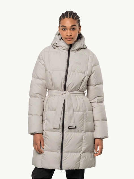 Пуховик зимовий довгий жіночий Jack Wolfskin Frozen Lake Coat W