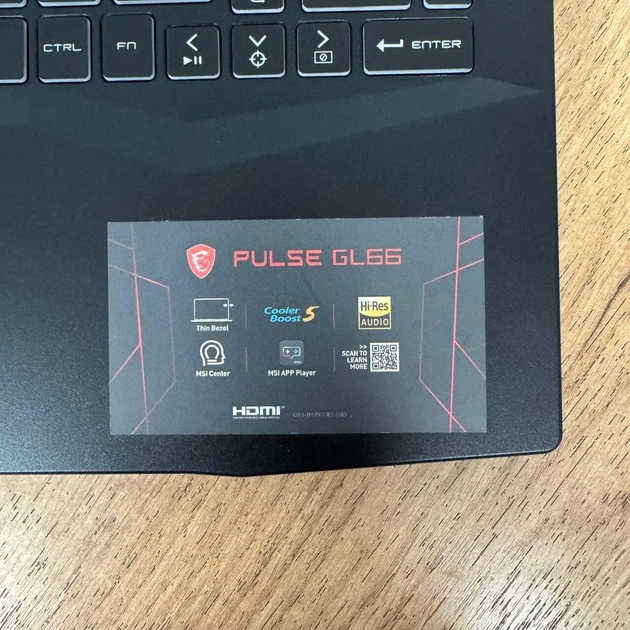 Игровой ноутбук MSI Pulse GL66 11UEK / 15.6