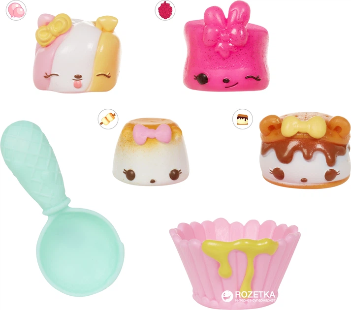 Набір ароматних іграшок Num Noms S3 Маршмеллоу 3 нами + 1 ном