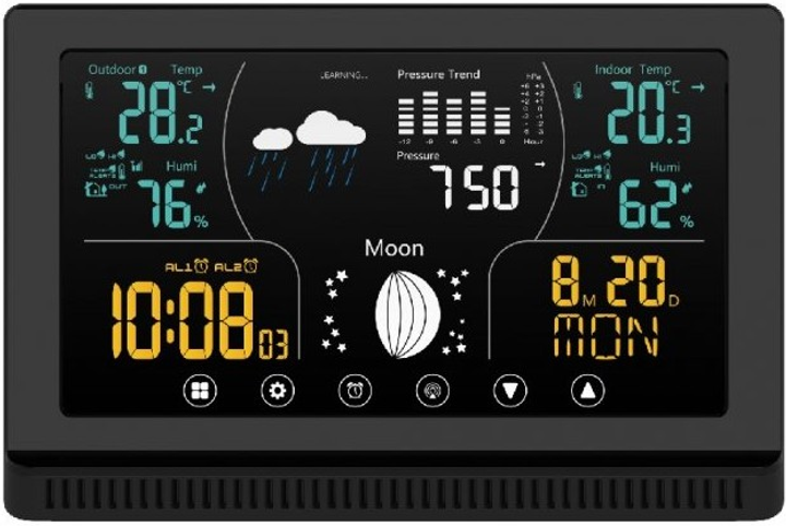 Метеостанція Winner Group WG3 Black (8591194109355) - зображення 1